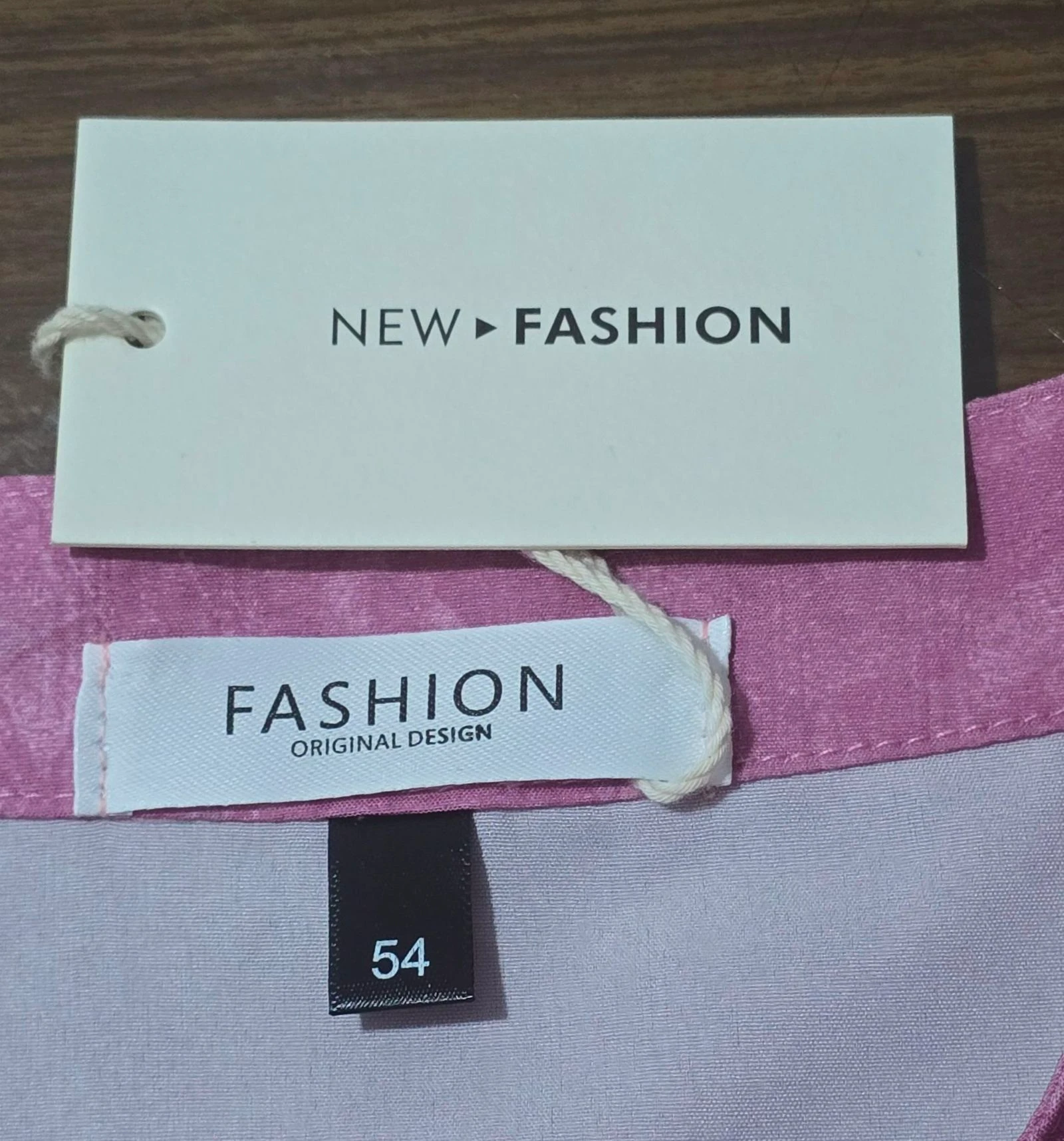 Camisa rosa estampada de manga larga – photo 3